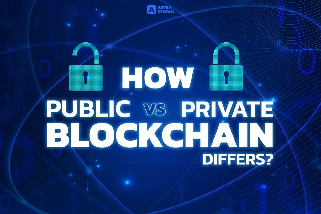 How Private Blockchain vs Public Blockchain differs?