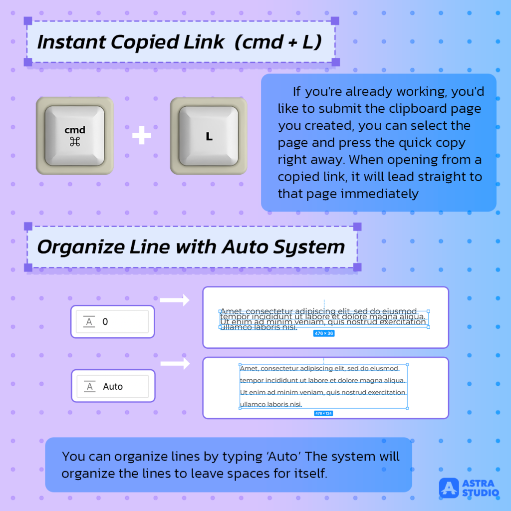 Instant Copied Link (cmd + L)