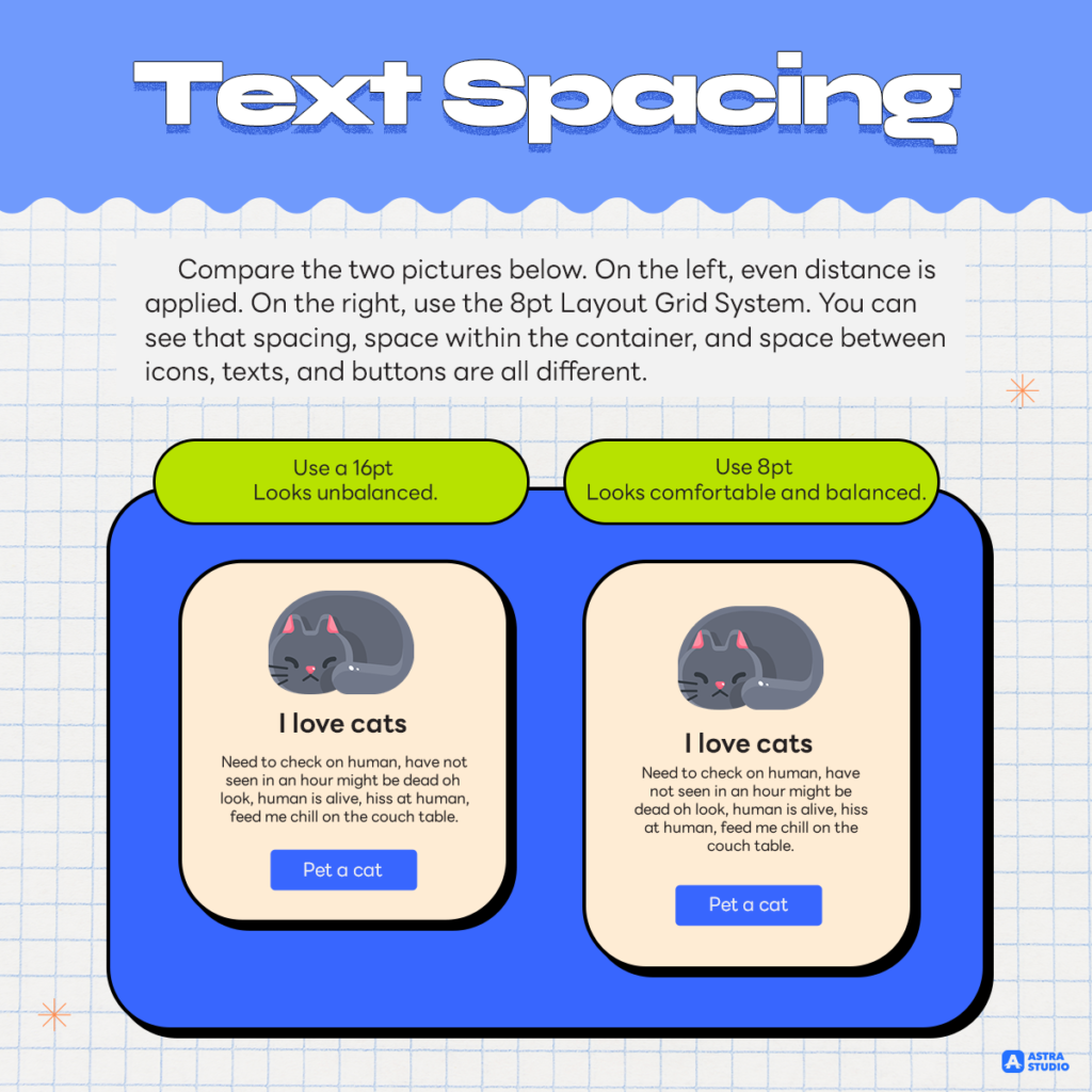 Text spacing